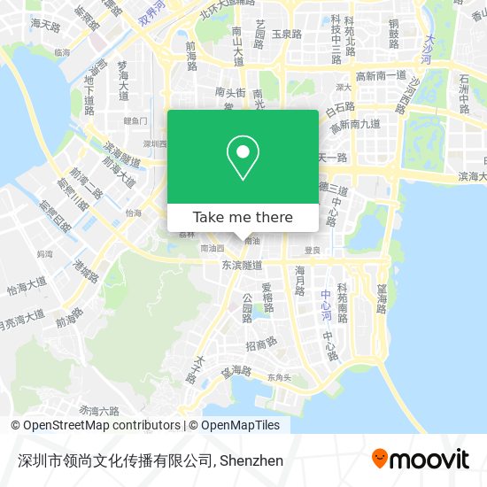 深圳市领尚文化传播有限公司 map
