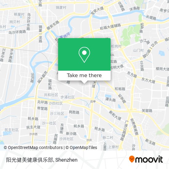 阳光健美健康俱乐部 map