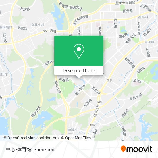 中心-体育馆 map