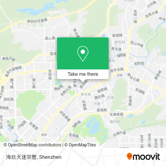 海欣天迷宗蟹 map