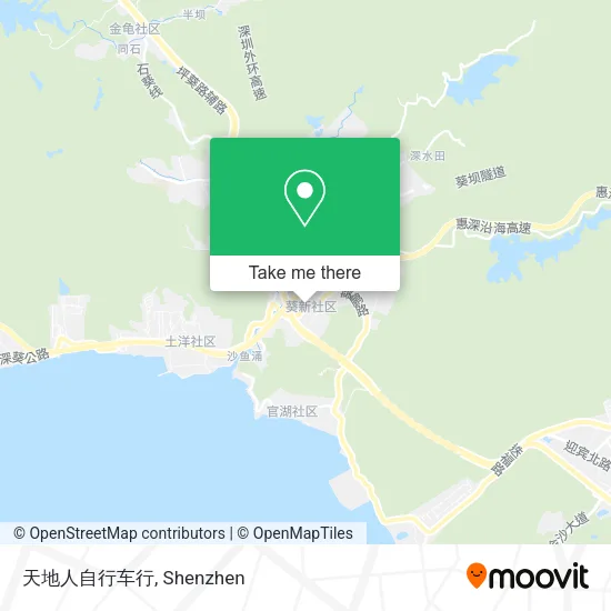天地人自行车行 map