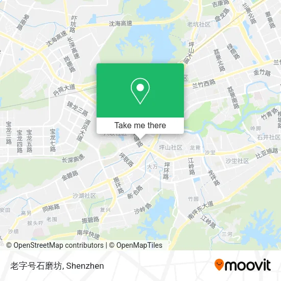 老字号石磨坊 map