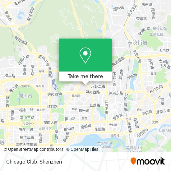 Chicago Club map