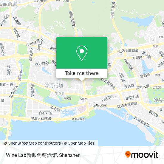 Wine Lab新派葡萄酒馆 map