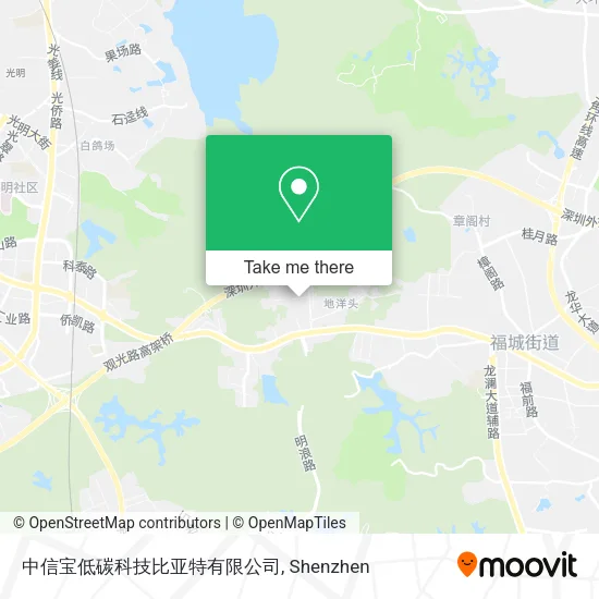 中信宝低碳科技比亚特有限公司 map