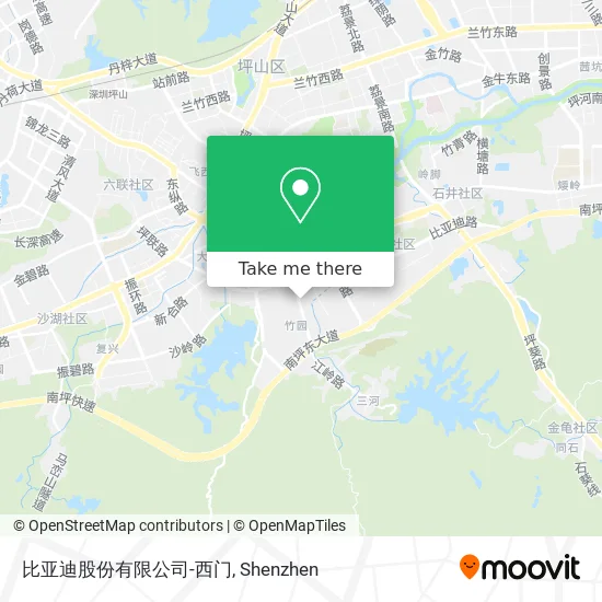 比亚迪股份有限公司-西门 map