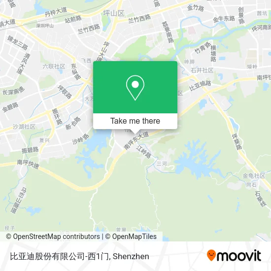 比亚迪股份有限公司-西1门 map