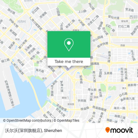 沃尔沃(深圳旗舰店) map
