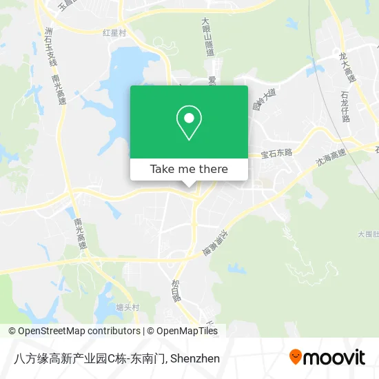 八方缘高新产业园C栋-东南门 map