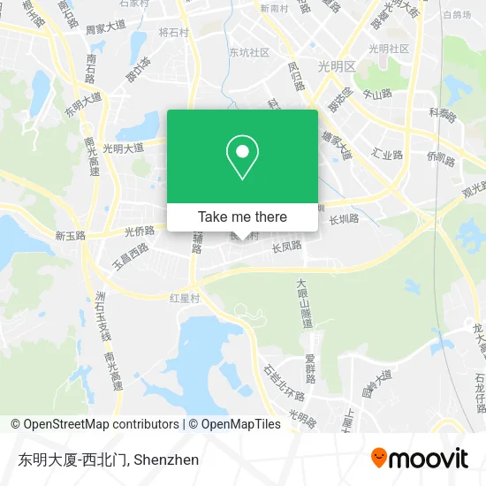 东明大厦-西北门 map