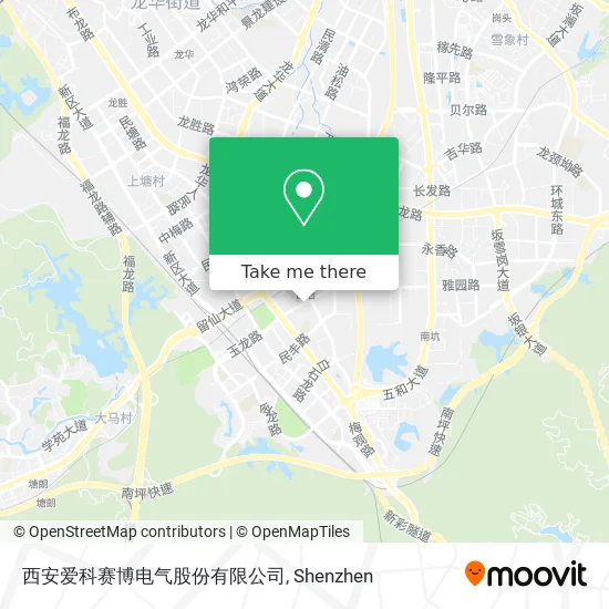西安爱科赛博电气股份有限公司 map
