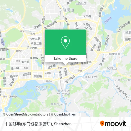 中国移动(东门银都服营厅) map