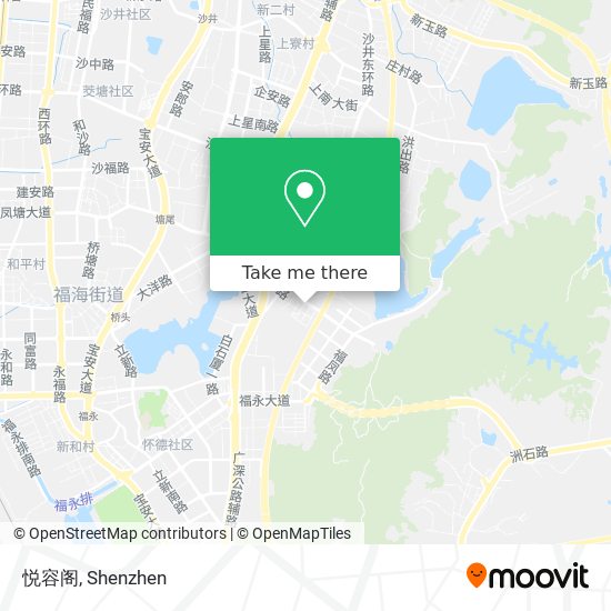 悦容阁 map