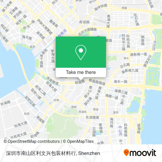 深圳市南山区利文兴包装材料行 map