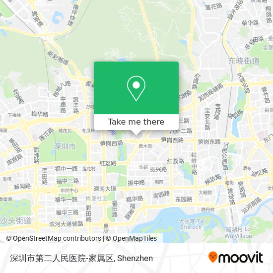 深圳市第二人民医院-家属区 map