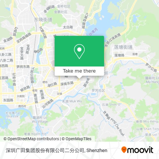 深圳广田集团股份有限公司二分公司 map