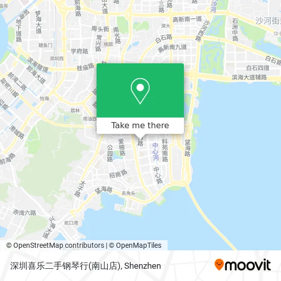 深圳喜乐二手钢琴行(南山店) map