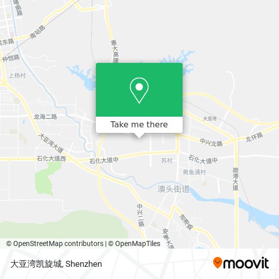 大亚湾凯旋城 map