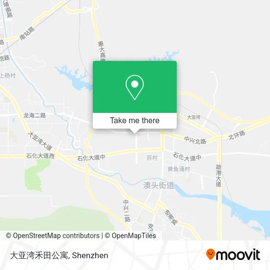 大亚湾禾田公寓 map