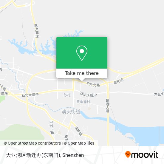 大亚湾区动迁办(东南门) map