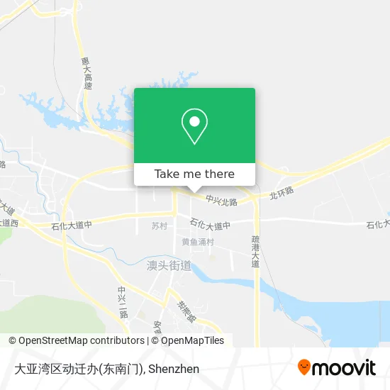 大亚湾区动迁办(东南门) map