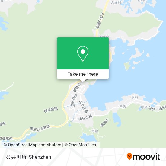 公共厕所 map