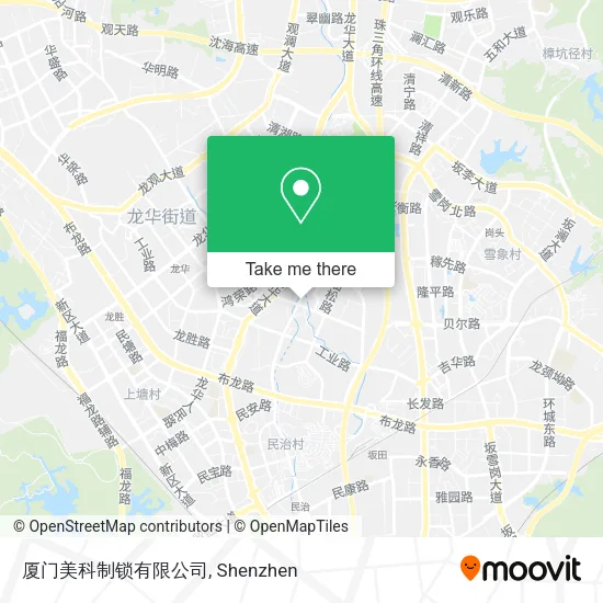 厦门美科制锁有限公司 map