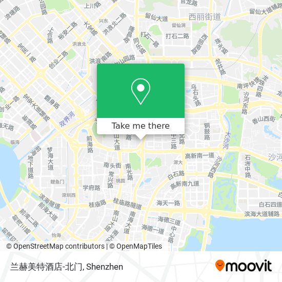 兰赫美特酒店-北门 map