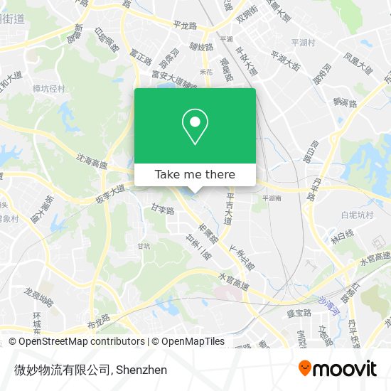 微妙物流有限公司 map