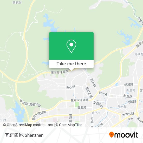 瓦窑四路 map
