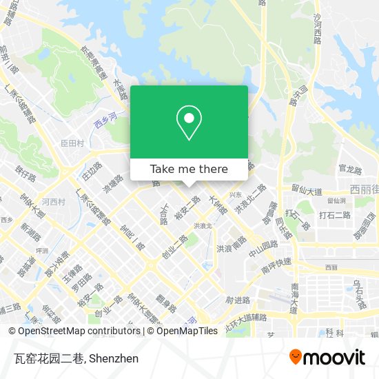 瓦窑花园二巷 map