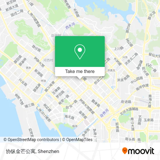 协纵金芒公寓 map