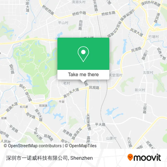 深圳市一诺威科技有限公司 map