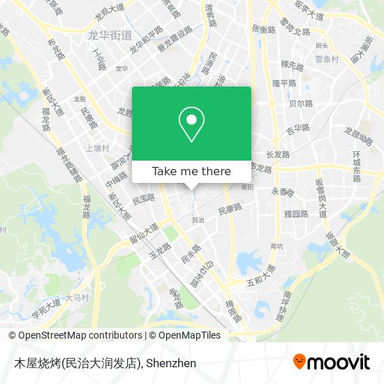 木屋烧烤(民治大润发店) map