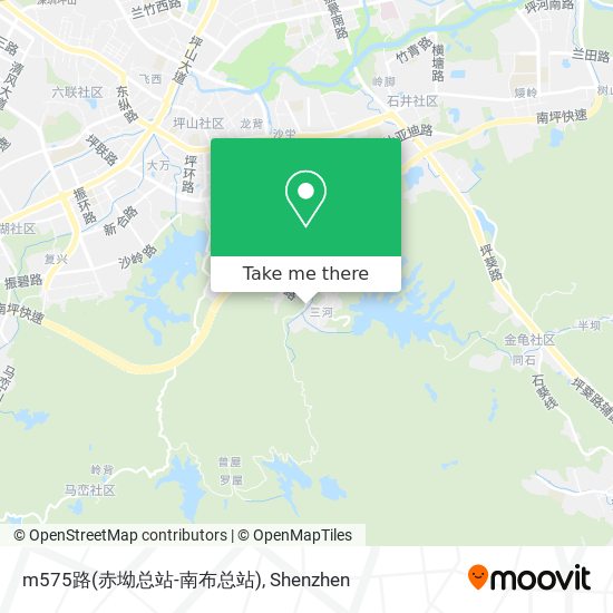 m575路(赤坳总站-南布总站) map