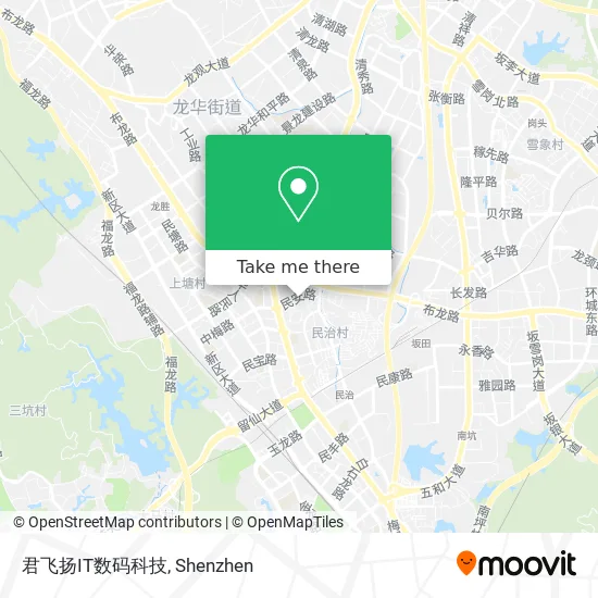 君飞扬IT数码科技 map