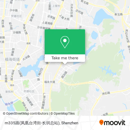 m335路(凤凰台湾街-长圳总站) map
