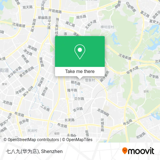 七八九(华为店) map