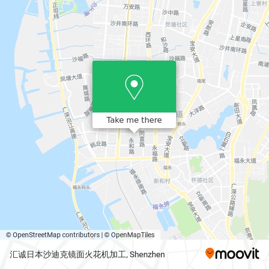 汇诚日本沙迪克镜面火花机加工 map
