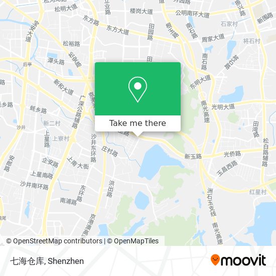 七海仓库 map