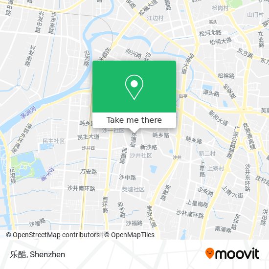 乐酷 map