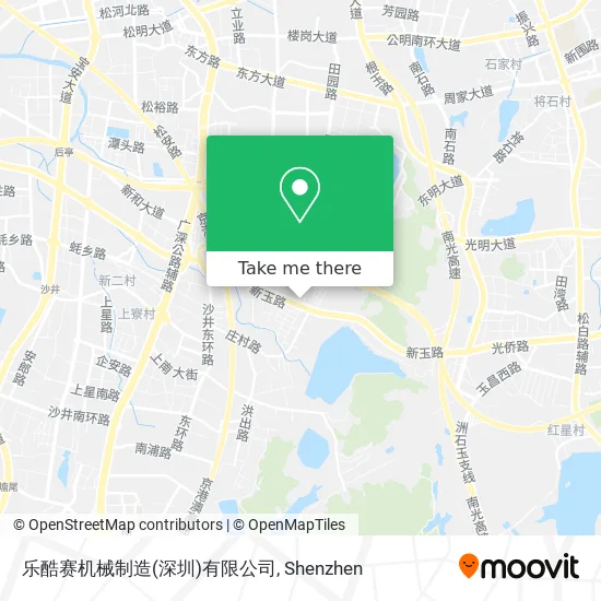 乐酷赛机械制造(深圳)有限公司 map
