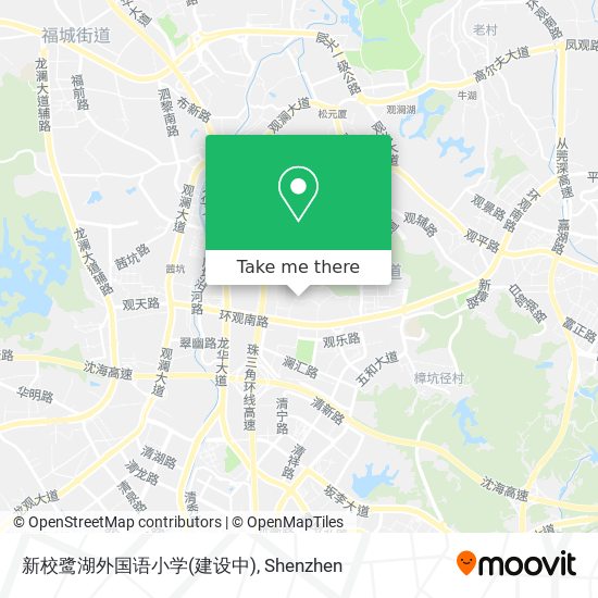 新校鹭湖外国语小学(建设中) map