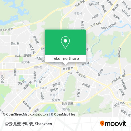 雪云儿流行时装 map