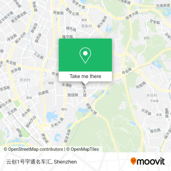 云创1号宇通名车汇 map