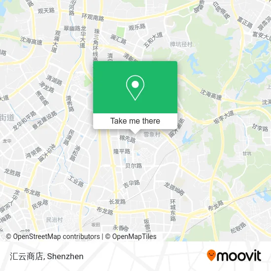 汇云商店 map