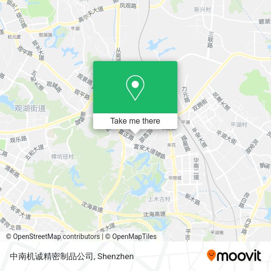 中南机诚精密制品公司 map