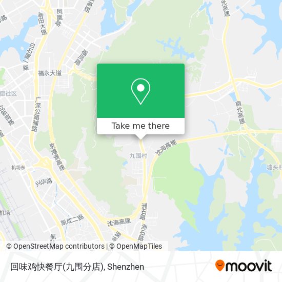 回味鸡快餐厅(九围分店) map