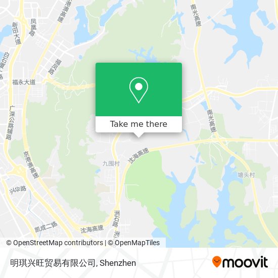 明琪兴旺贸易有限公司 map