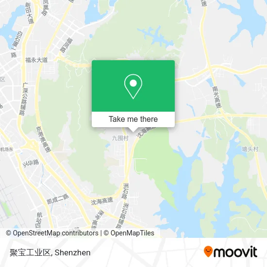 聚宝工业区 map
